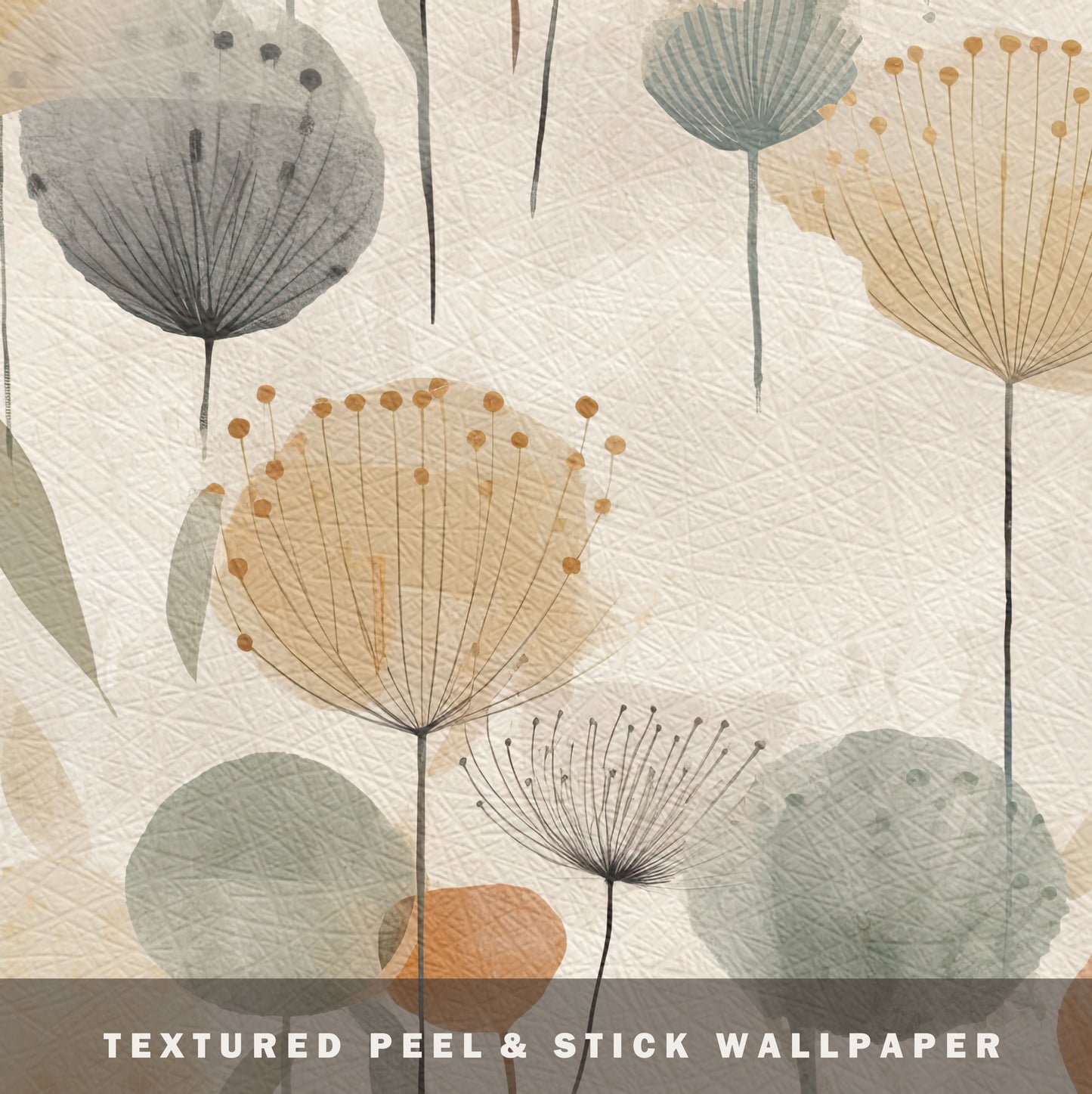 Boho dandelion Wallpaper