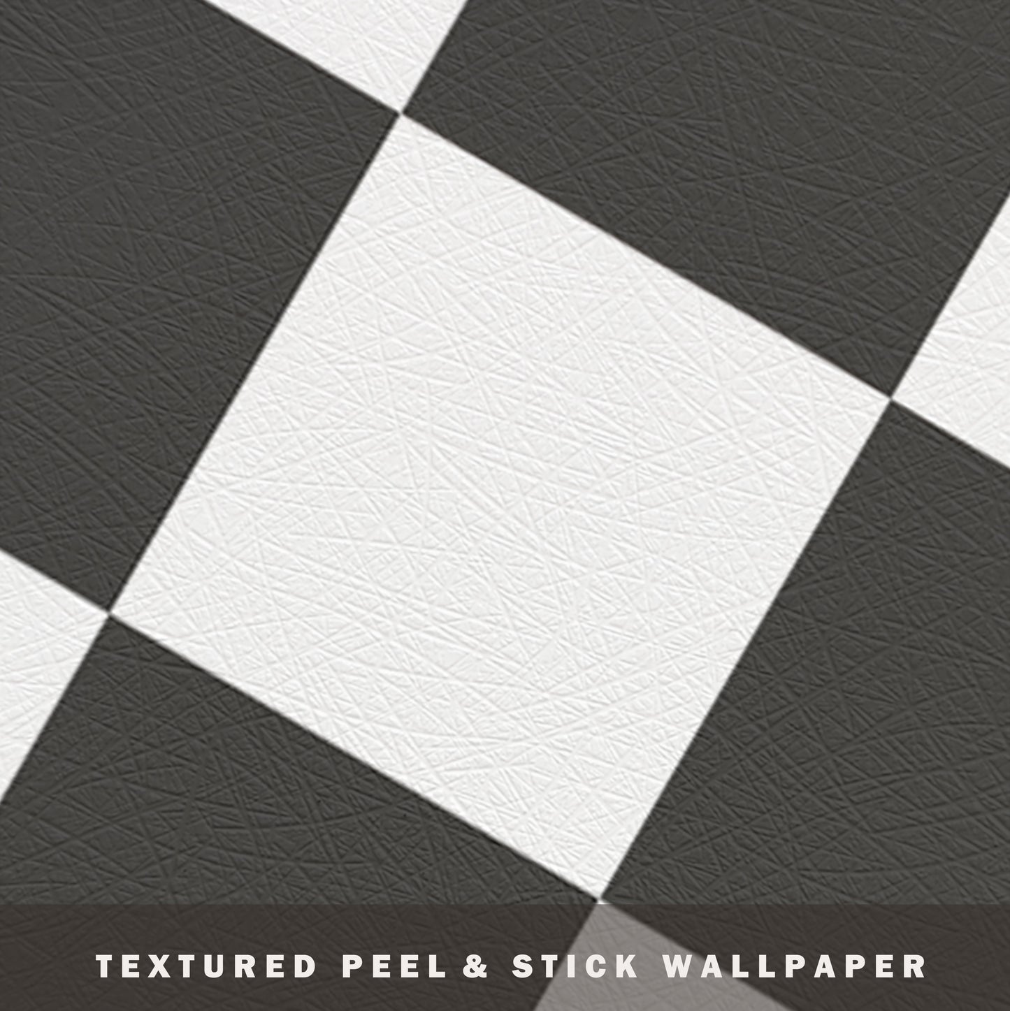 Black & White Checker Wallpaper