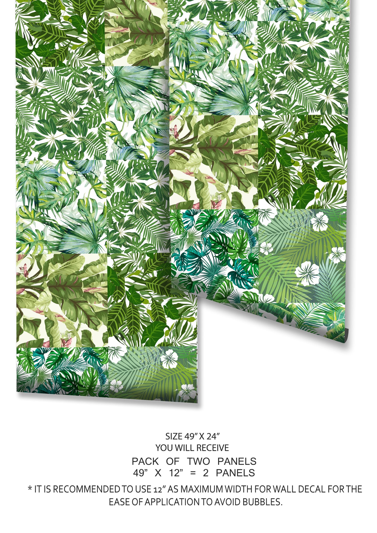 Tropical Jungle Peel & Stick Tile