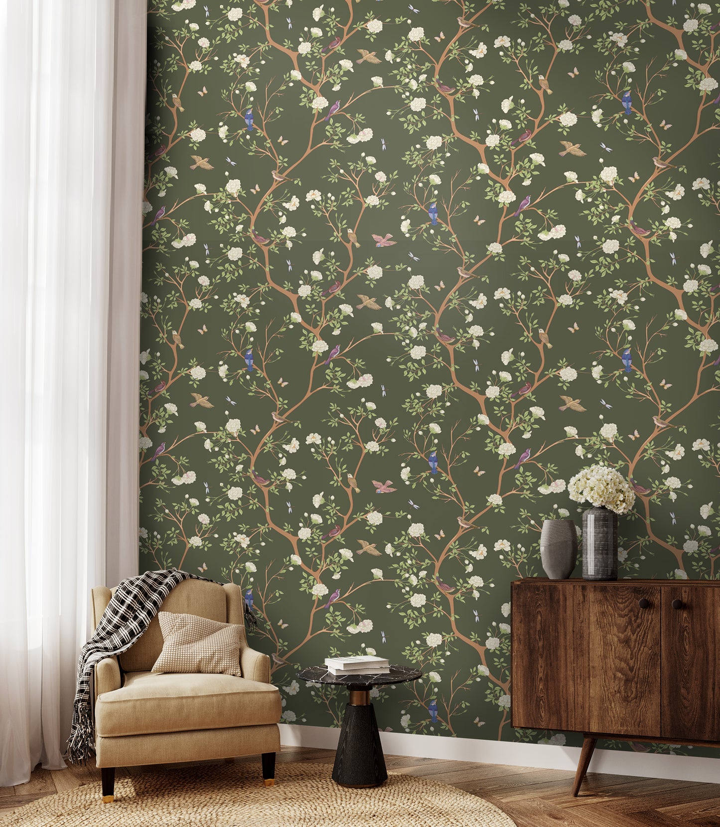 Chinoiserie Wallpaper