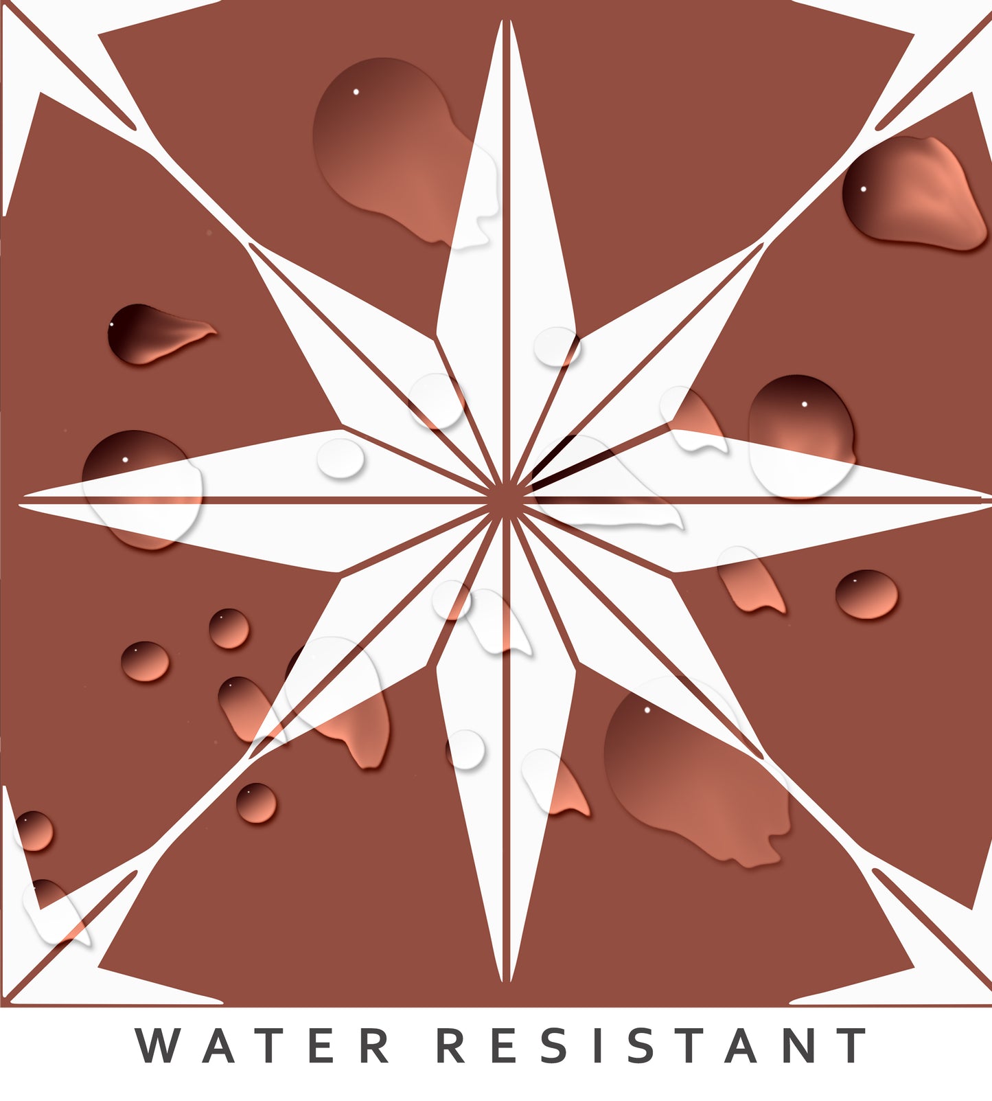 Positano Amber Premium Peel and Stick Floor Tile Stickers | Removable, Renter friendly with Anti-Slip finish in sturdy 520 microns