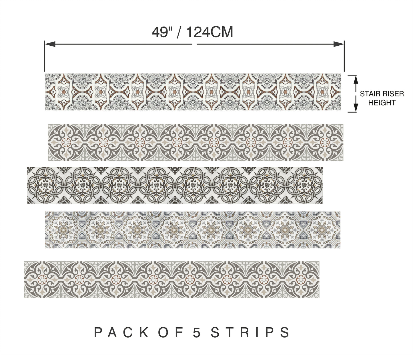 Art Deco Stair Strips