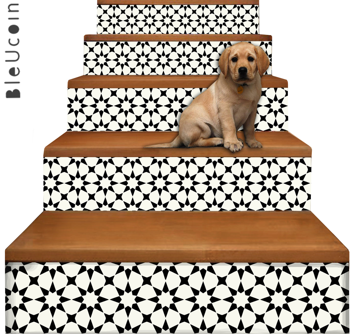 Pacific Black & White Stair Strips