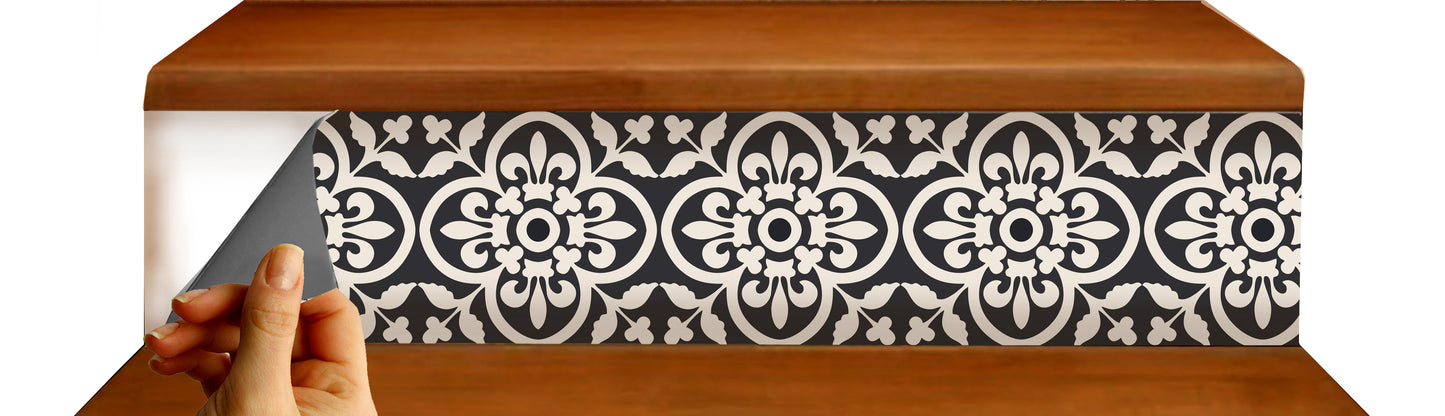 Encaustic Stair Strips