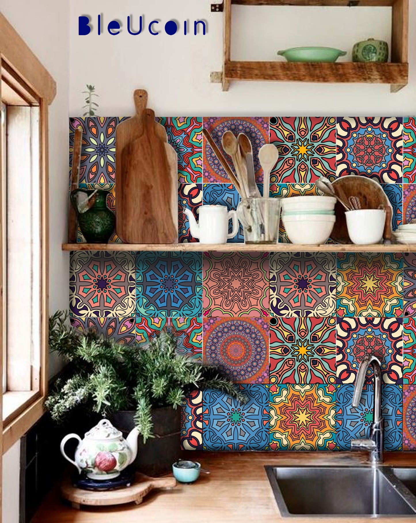 Mandala Peel & Stick Tile