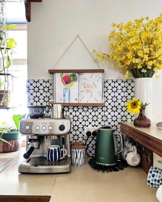 Maximalist Boho Kitchen Transformation