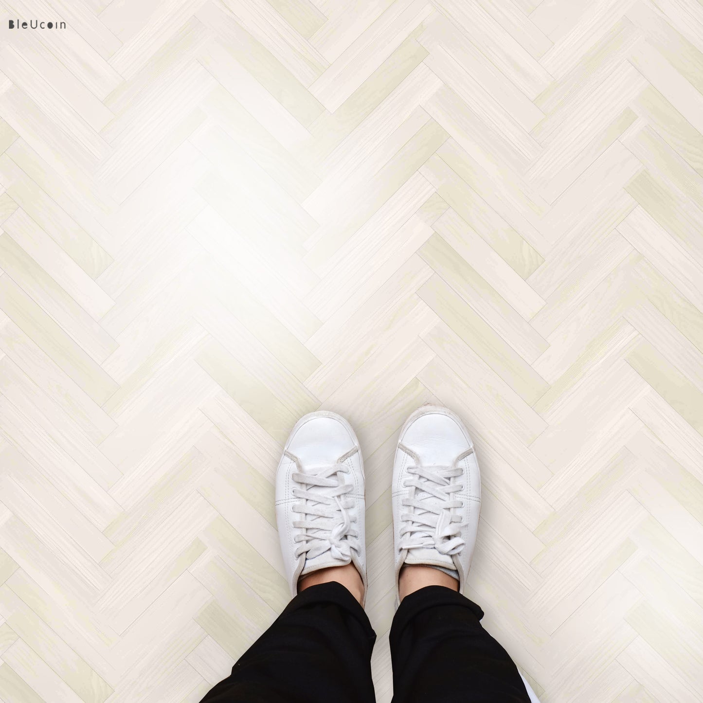 Wooden Herringbone Peel & Stick Tile