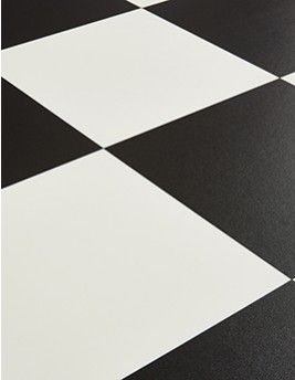 Black & White Checker Peel & Stick Anti-Slip Flooring