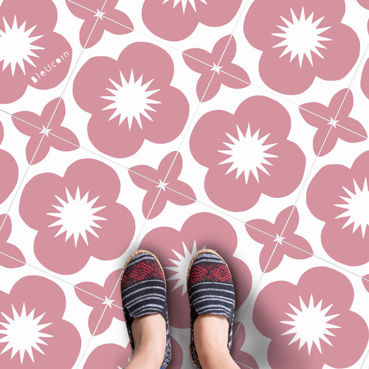 Sakura Rose Peel & Stick Anti-Slip Flooring