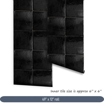 Black Souk Peel & Stick Tile