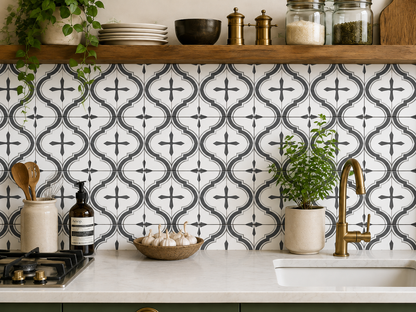 Scandinavian Grey Dust Peel & Stick Tile