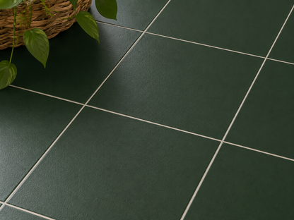 Moss Green Plain Peel & Stick Tile