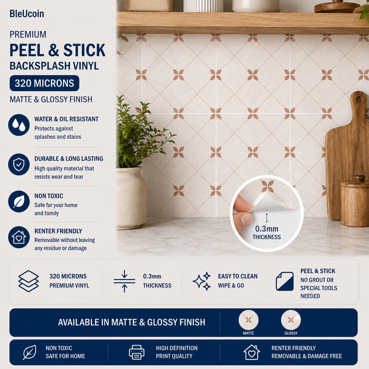 Hasselt Peel & Stick Tile