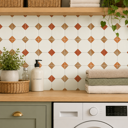 Warsaw Terracotta Peel & Stick Tile