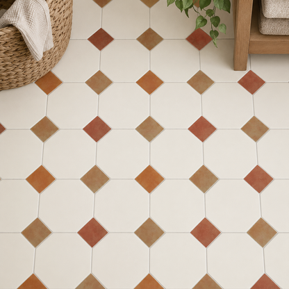 Warsaw Terracotta Peel and Stick Flooring