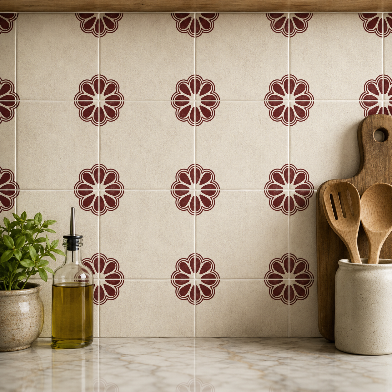 Jaipur Sangria Peel & Stick Tile