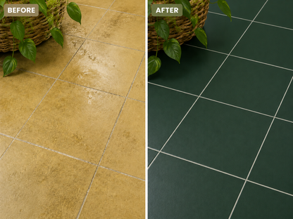 Moss Green Peel and Stick Floor Decal