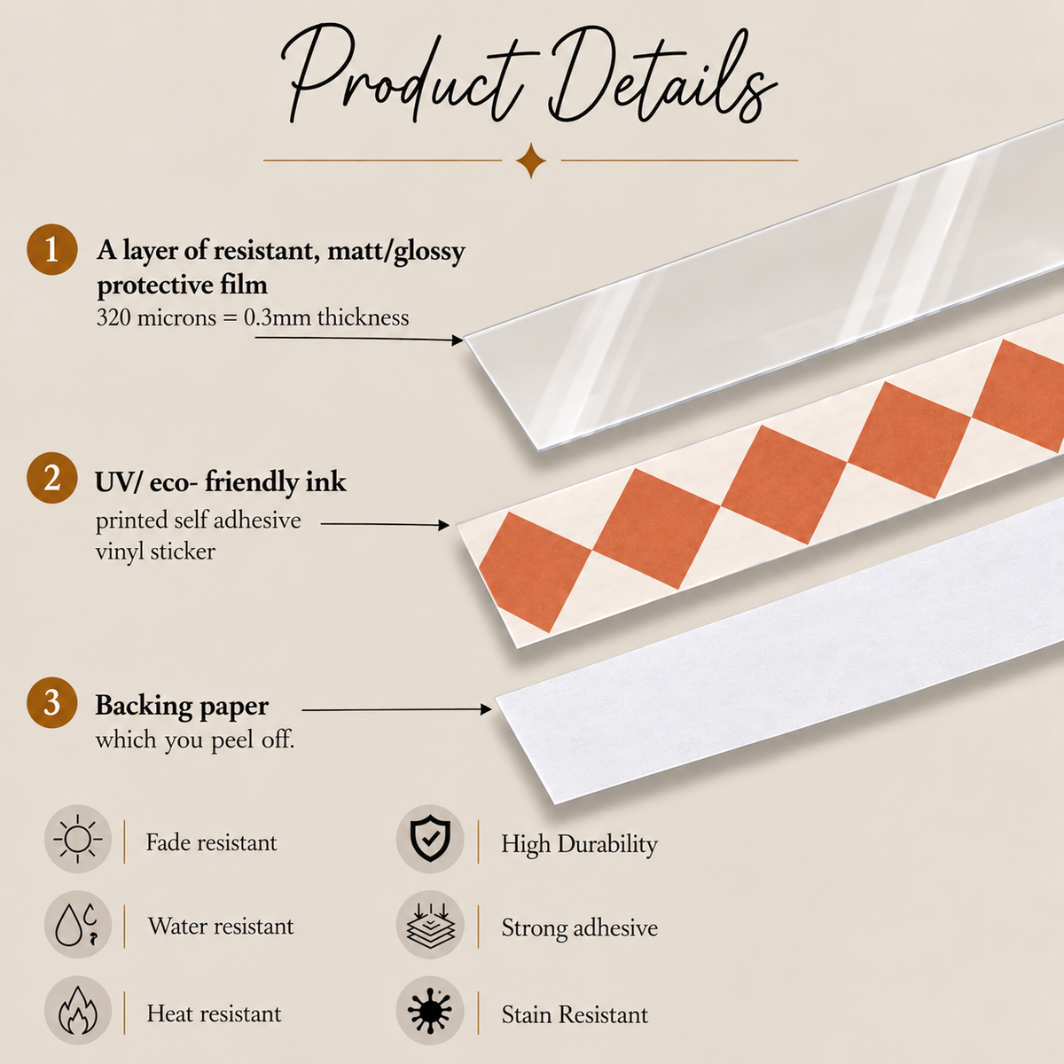 Diamond Ginger Peel & Stick Tile
