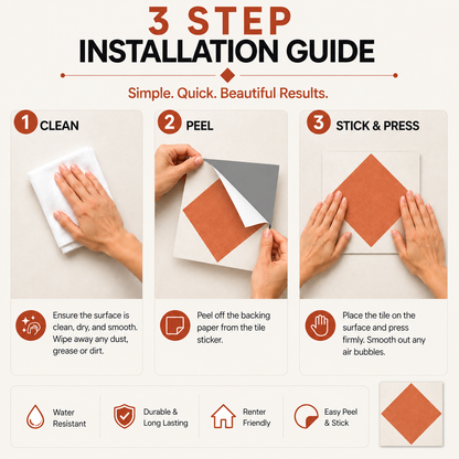 Diamond Ginger Peel & Stick Tile