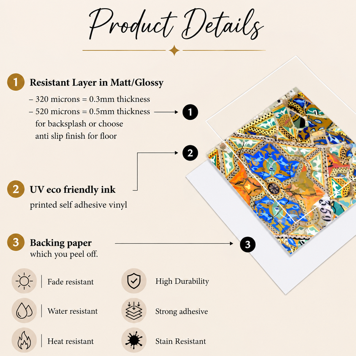 Gaudi Peel & Stick Tile