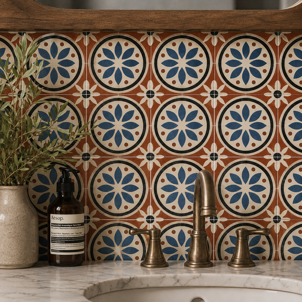 Athangudi vol.2 Peel & Stick Tile