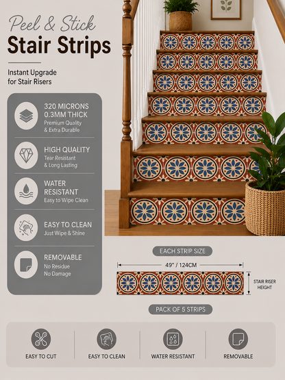 Athangudi Vol 2  Stair Strips