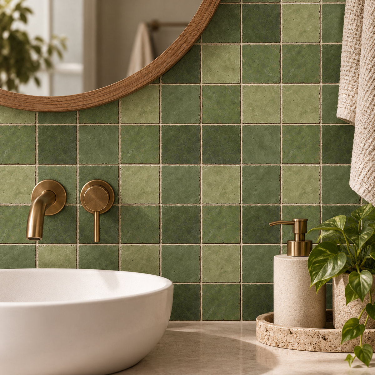 Rabat Sage Peel & Stick Tile