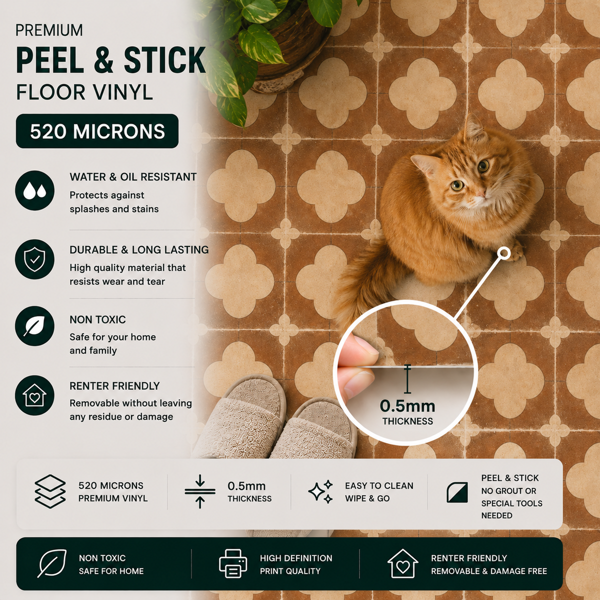 Capri Peel and Stick Flooring