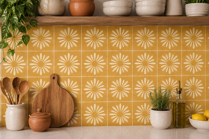 Pithora Ochre Peel & Stick Tile