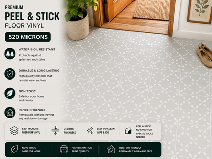 Yokohama Chalkpaint Peel & Stick Tile