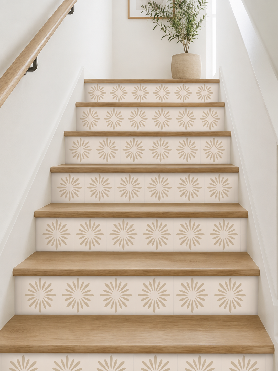 Pithora Beige Peel & Stick Tile