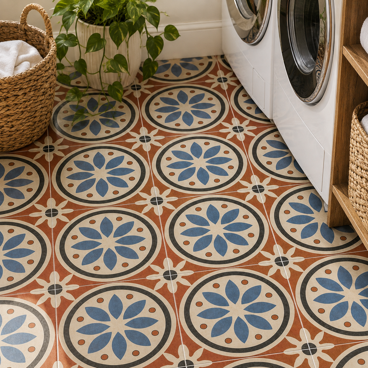 Athangudi vol.2 Peel & Stick Tile