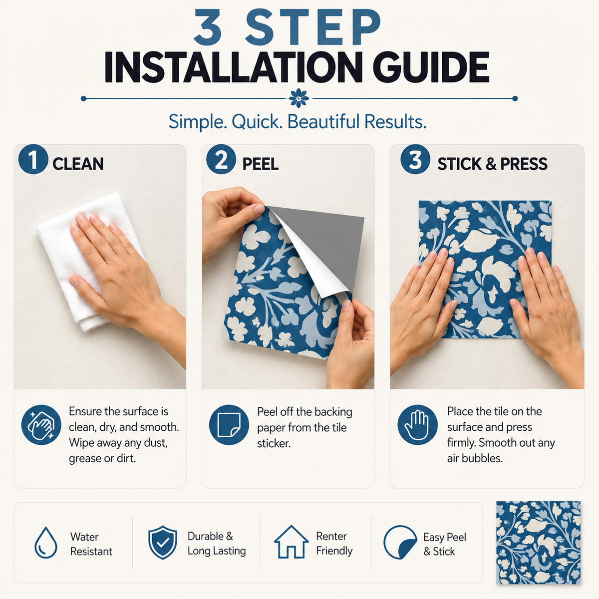 Indian Palace Peel & Stick Tile