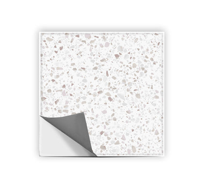 50% DISCOUNT - Quebec Terrazzo  12.75" x 12.75" - 40 pcs Matt ( with white grout )