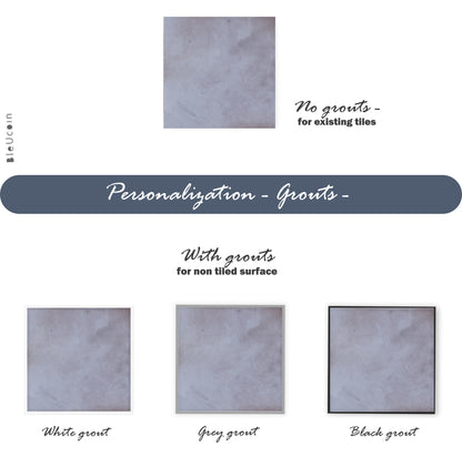 Vintage Mauve Peel & Stick Tile Decal