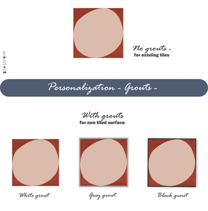 Ravello Petra Premium Peel and Stick Floor Tile Stickers | Removable, Renter friendly with Anti-Slip finish in sturdy 520 microns