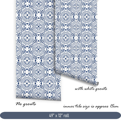 Amalfi Ink Peel & Stick Tile