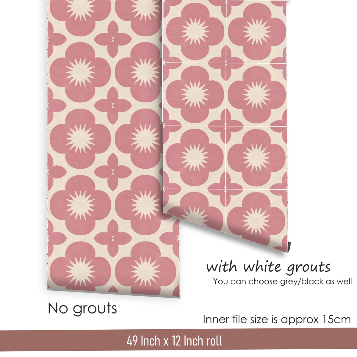Sakura Rose Peel & Stick Tile