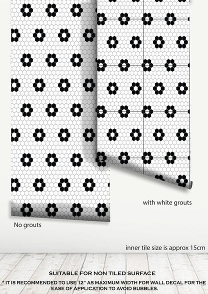 Helden Hexagon Peel & Stick Tile