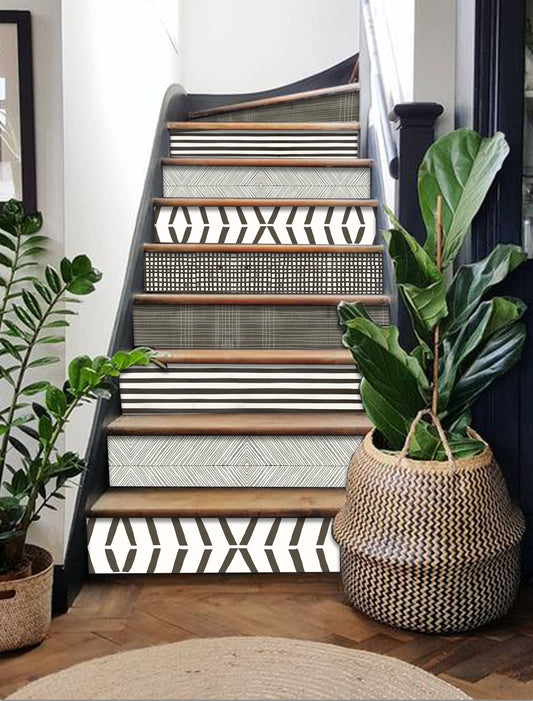 50% DISCOUNT - Hanover Charcoal Grey Stair Riser 7.5"x 49" - 5 Strips