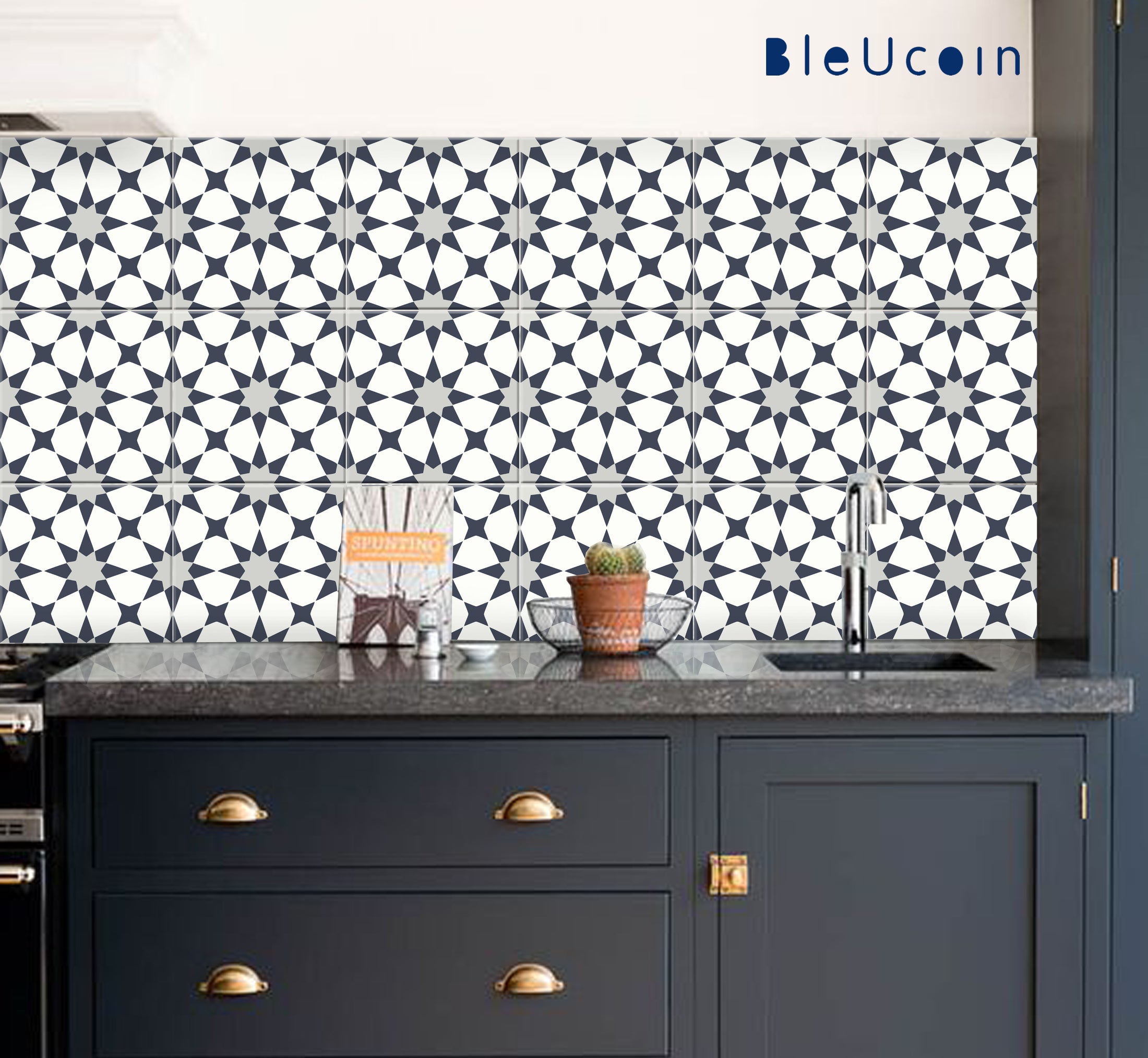 Pacific Blue Peel & Stick Tile – bleucoin.in