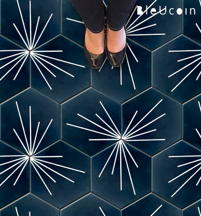 Hexagon Tokyo Peel & Stick Tile Decal