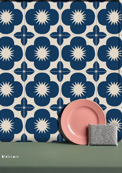 Sakura Blue Peel & Stick Tile