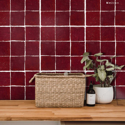 Oxblood Peel & Stick Tile