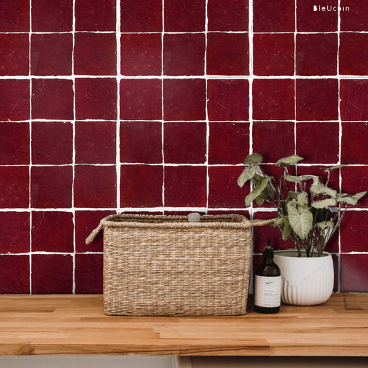 Oxblood Peel & Stick Tile