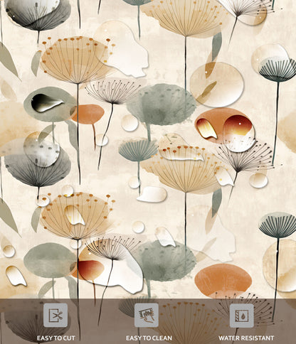 Boho dandelion Wallpaper