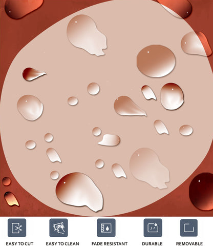 Ravello Petra Premium Peel and Stick Floor Tile Stickers | Removable, Renter friendly with Anti-Slip finish in sturdy 520 microns
