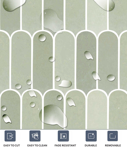 Scala Verde Subway Peel & Stick Tile