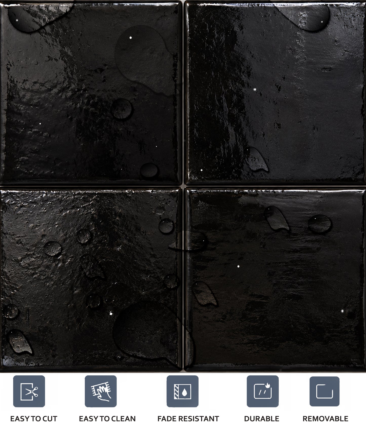 Black Souk Peel & Stick Tile