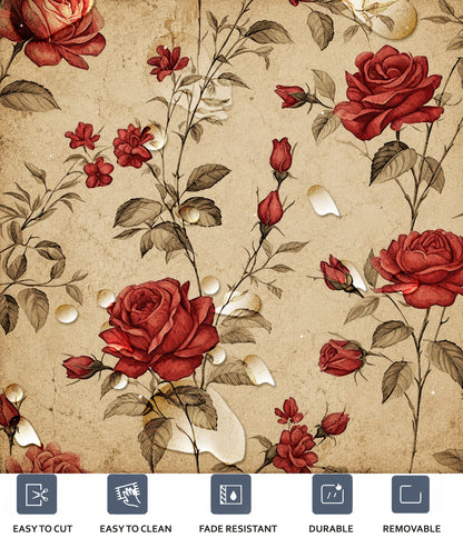 Victorian Rose Peel & Stick Tile